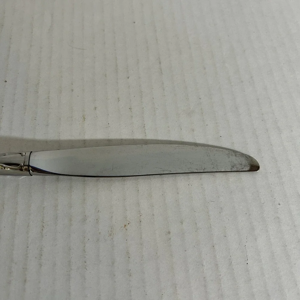 Oneida Cantata Stainless Steel Dinner Knives Lot of 4 Hollow Handle 9in Flatware